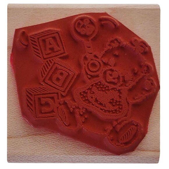 Rubber Stampede Baby Bear Rubber Stamp - Picture 2 of 7